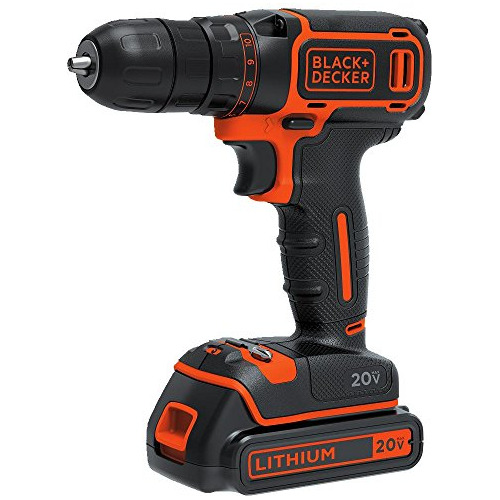 Taladro Atornillador Inalámbrico 20v Max (bdcdd120c)