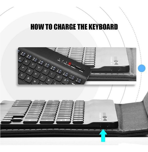 Teléfono Móvil Bluetooth Teclado + Funda Protectora