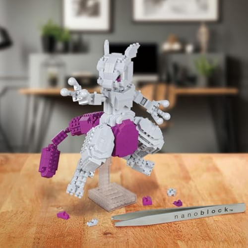 Nanoblock - Pokémon - Edición Deluxe De Mewtwo,