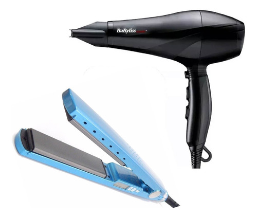 Combo Secador Academy + Plancha 4091 Babyliss