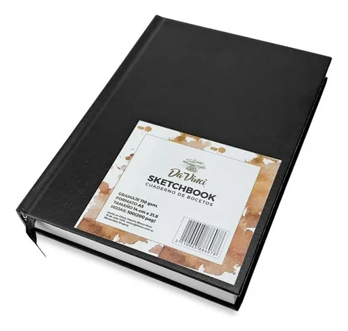 Sketch Book Dibujo Da Vinci Cosido 110g. A5