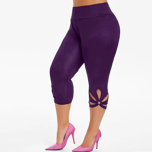 Leggings Casuales Con Cintura A La Moda Para Mujer, Talla Gr