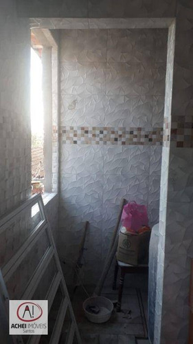 Imagem 6 de 6 de Casa Nova Com 2 Dormitórios, 1 Suite, 1 Vaga, À Venda, 92 M² Por R$ 390.000 - Castelo - Santos/sp - Ca2042