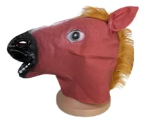 Comprar Máscara De Látex Cavalo Halloween Fantasia Cosplay Anime