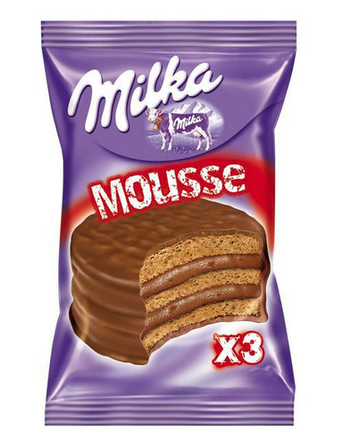 Alfajor Milka Mousse Chocolate Ao Leite 55g