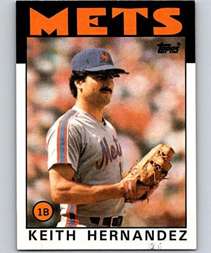 Tarjeta Topps Baseball 520 Keith Hernandez De Los Mets De Nu