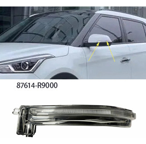 Luz Indicadora Del Espejo Retrovisor Derecho 87624r9000 Para