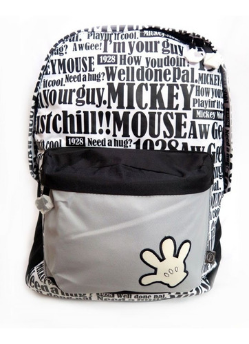 Mochila Espalda Mickey No Infantil Varios Motivos Childrens