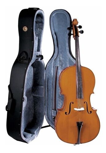 Cello Cremona 3/4 Tapa Pino Solido Chelo Sc-175 Estuche Arco