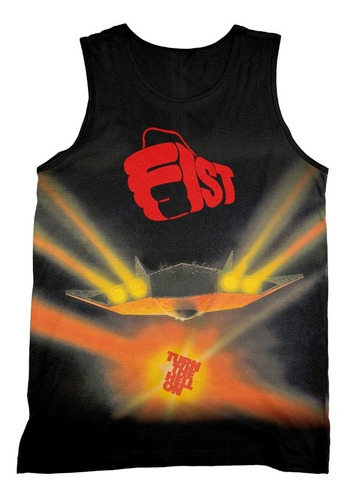 Camiseta Regata Fist - Turn The Hell On / Heavy Metal