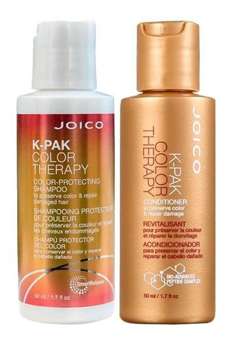 Kit Joico K-pak - Shampoo E Condicionador 50 Ml