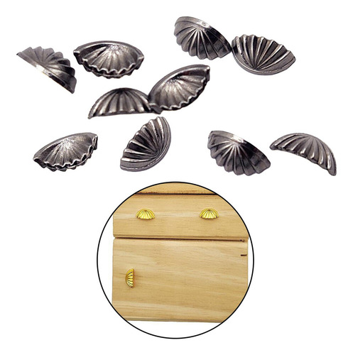 Mz 20/set De Tiradores De Cajón De Metal En Miniatura,
