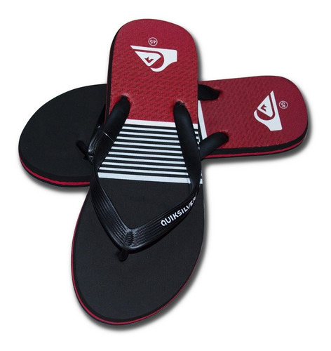 Imagen 3 de 3 de Quiksilver Cholas Sandalias Alohas Chancletas