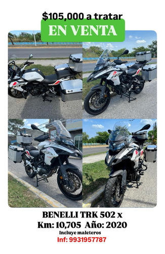 Motocicleta Benelli Trk 502 X Año 2020 Con Los Maleteros