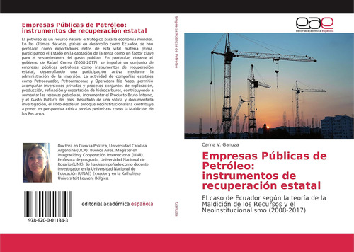 Libro: Empresas Públicas De Petróleo: Instrumentos De Recupe