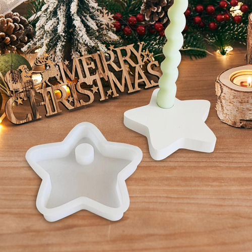 Molde Para Portavelas De Estrella Molde Para Portavelas De N