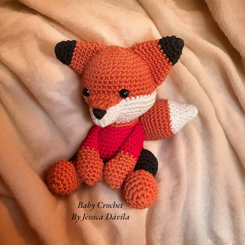 Zorro Del Atlas Tejido A Crochet