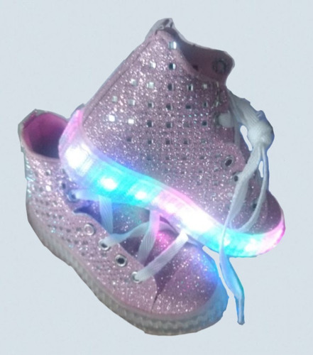 Tenis De Moda De Niña Con Led