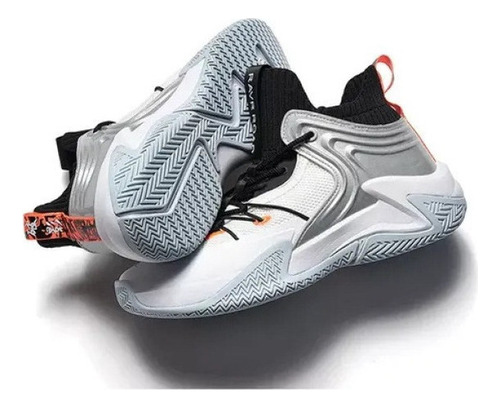 Zapatillas De Baloncesto Transpirables Caña Alta Para Hombre