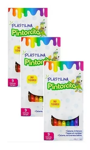 Plastilina escolar de colores ClayLand Indra – IMAGIQ