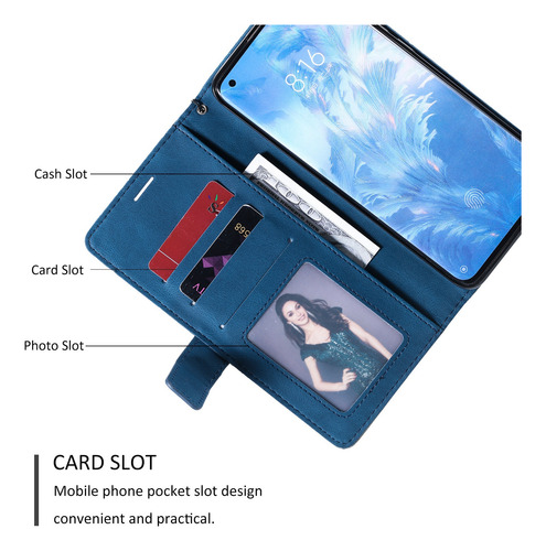 Funda De Piel Flip Fashion Para Mijo Poco X5 Pro