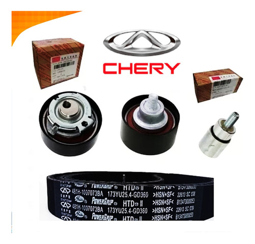 Kit De Tiempo Chery Orinoco Tiggo 2.0 Correa Doble Costura