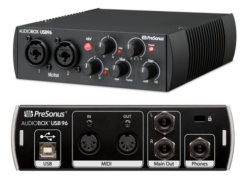 Interface Presonus Audiobox 96usb Interface De Audio Rocker