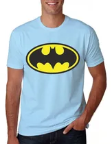 Comprar Polo Manga Corta Dnuñez -polo Manga Corta Celeste Batman