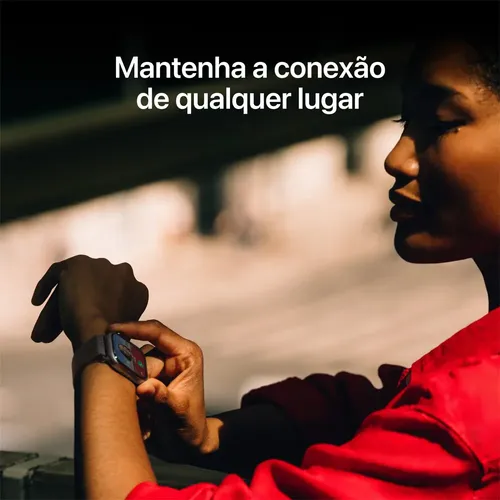 Apple Watch Series 11 GPS - Caixa cinza-espacial de alumínio – 46