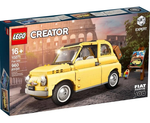 Brinquedo Lego Creator Expert 10271 Carro Fiat 500 C 960 Pcs