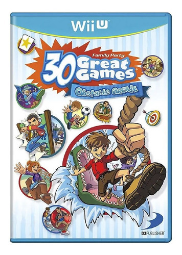Family Party 30 Great Games Nintendo Wii U Mídia Física