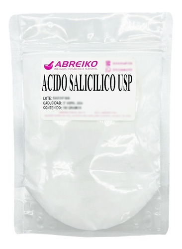 Acido Salicilico Usp 100 Gramos