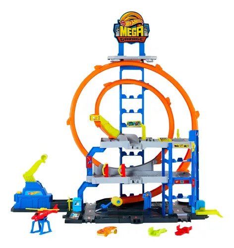 Hot Wheels Pista De Brinquedo Mega Garagem