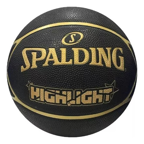 Baloncesto Spalding Highlight #7  Basketball Negro/amarillo