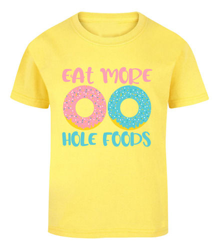 Playera Bebé Personalizada Comer Más Comida - Donas