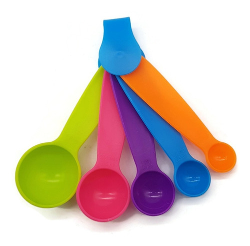 Set Cucharas Medidoras 6 Piezas Para Repostería Cocina