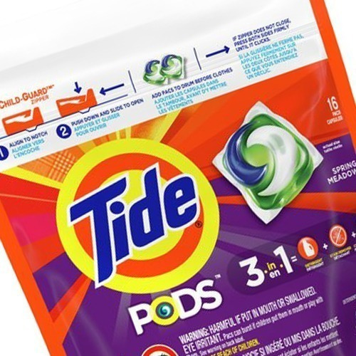 Jabon En Capsulas Tide Pods Sport Odor Defence X 16 Lavados