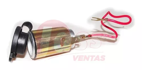 Toma Hembra Encendedor Universal Tapa Goma 12v Auto Camionet