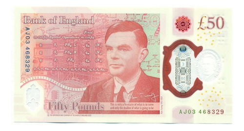 Inglaterra 50 Libras Coleccion Año 2023 Sin Circular Unc