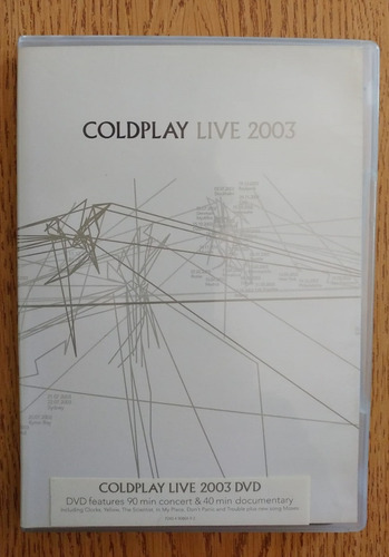 Coldplay Live 2003 Dvd Edic.2004