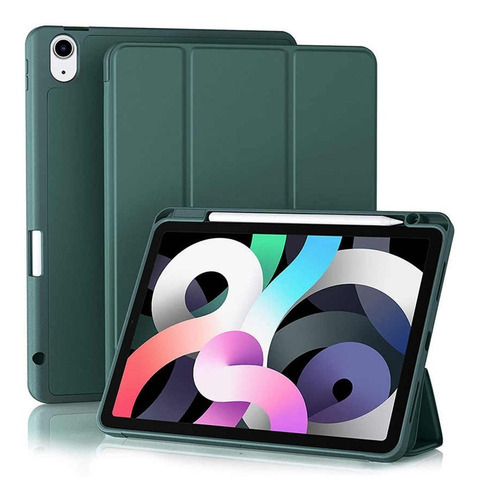 Capa Smart P/ iPad Mini 6 C/ Suporte Pencil A2567 Sleep 2021