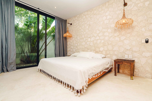 Increíble Casa De 3 Recamaras Con Piscina Privada En Holistika, Tulum.