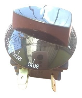 Imagen 3 de 4 de Perilla Con Selector Tres Calores Cocina Eléctrica Haceb
