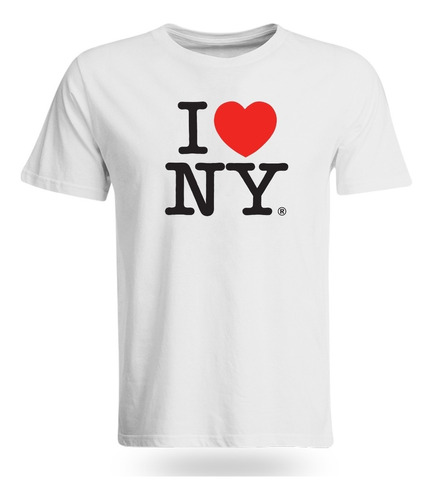 Camiseta I Love New York Para Adultos Unisex