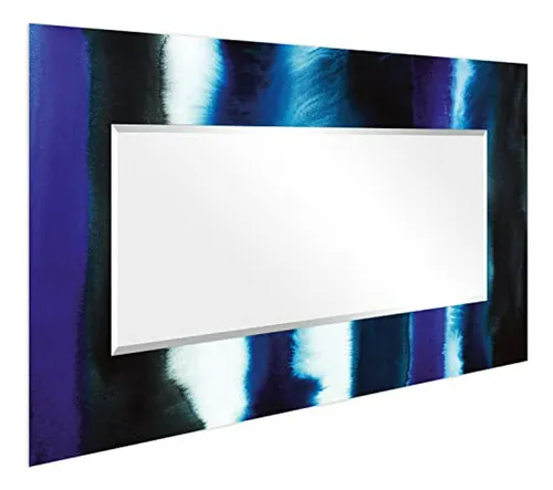 Espejo Rectangular Empire Art, Moderno Y Listo Para Colgar