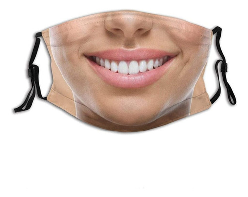Máscara De Expresión Facial 3d Tridimensional, Máscara