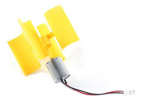 Mini Motor Generador Electrico Hidraulico Turbina Aspas Led