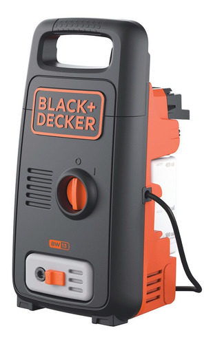 Imagen 2 de 4 de Hidrolavadora Black+Decker BW13 naranja y negra con 1450psi de presión máxima 220V