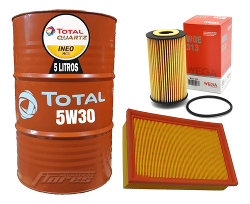 Cambio Aceite 5w30 4l + Kit Filtros Chevrolet Tracker 1.8