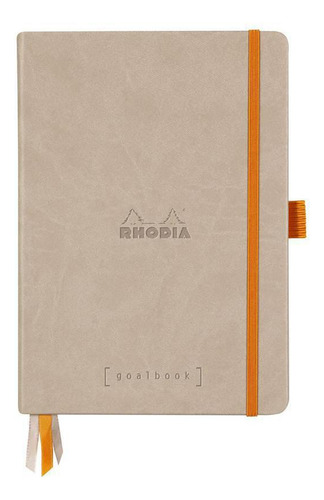 Goalbook Rhodia A5 Capa Dura Beige